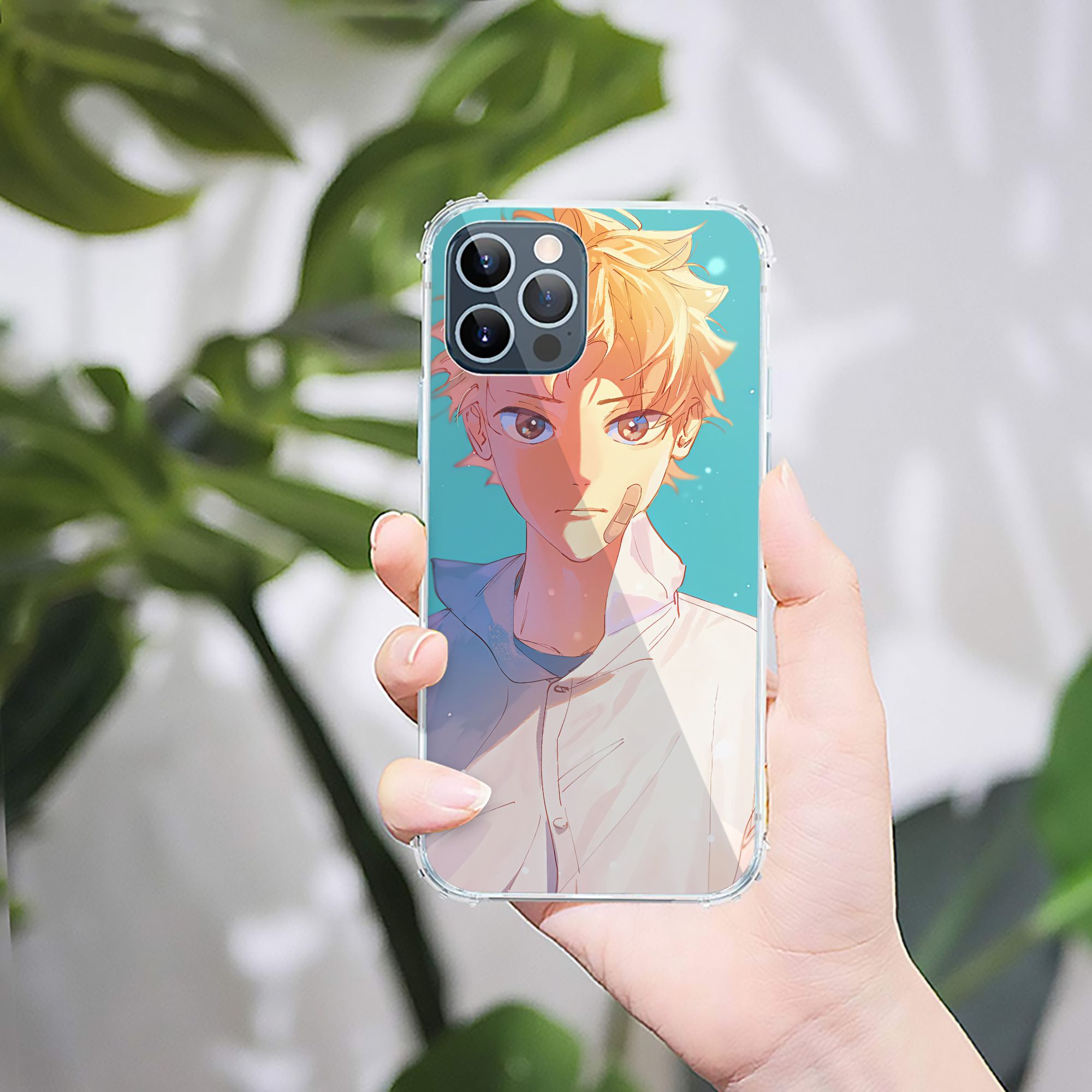 （画像用） ハイキュー!! Haikyu!! 【iPhone 12シリーズ対応】透明スマホケース（クリアソフトケース）